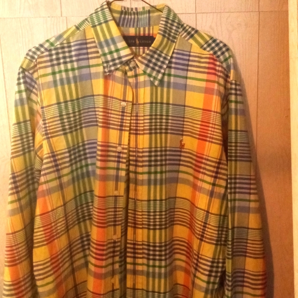 Ralph Lauren polo long sleeve almost like new